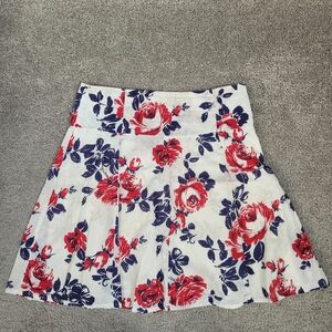 tracy evans limited red white and blue circle skirt